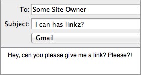 Email potential contacts